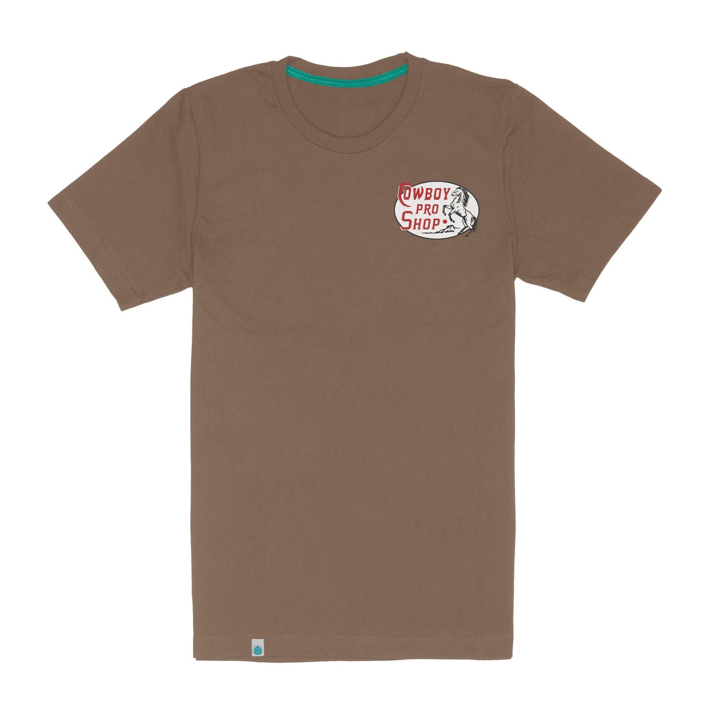 Sendero Cowboy Pro Shop T-Shirt - Light Brown