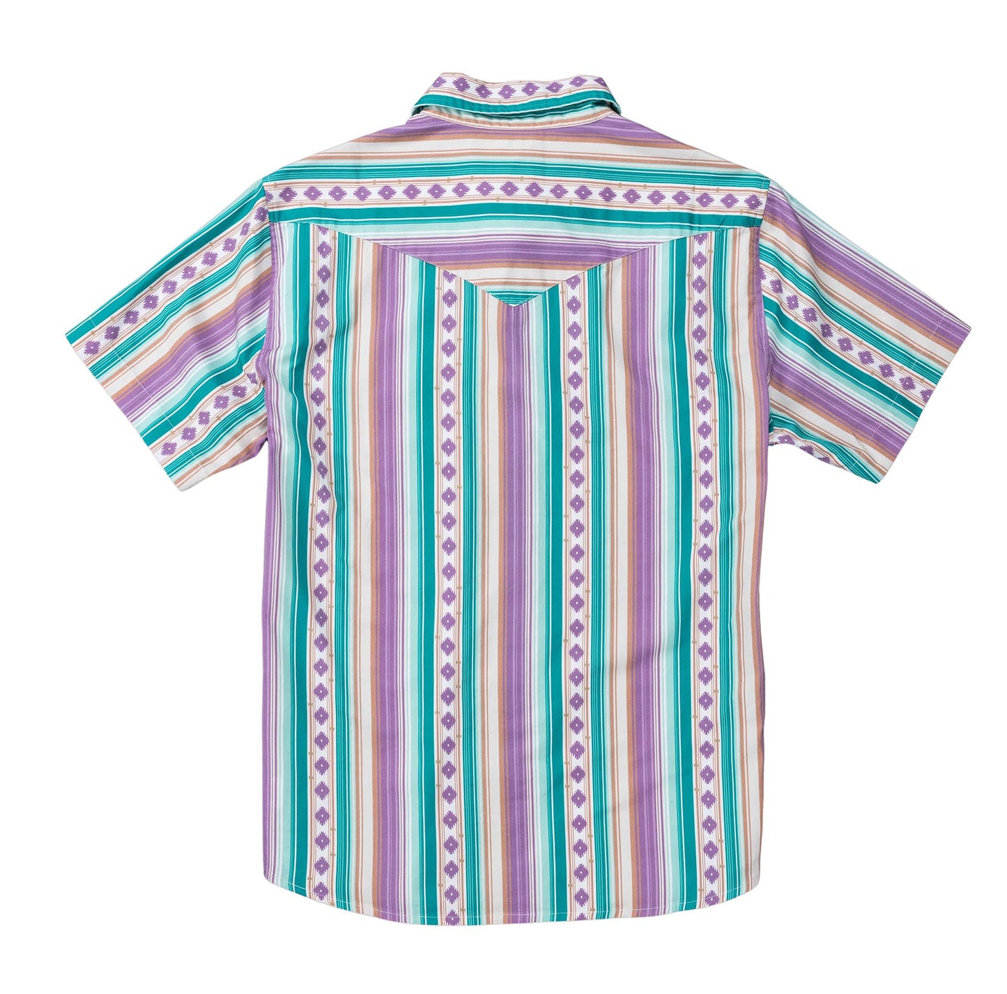 Sendero | Serape Pearl Snap Shirt | Spring Sage
