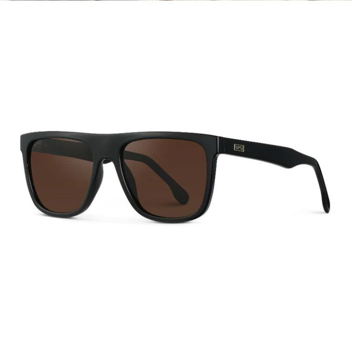 WMP Dallas Sunglasses - Black / Brown Lens