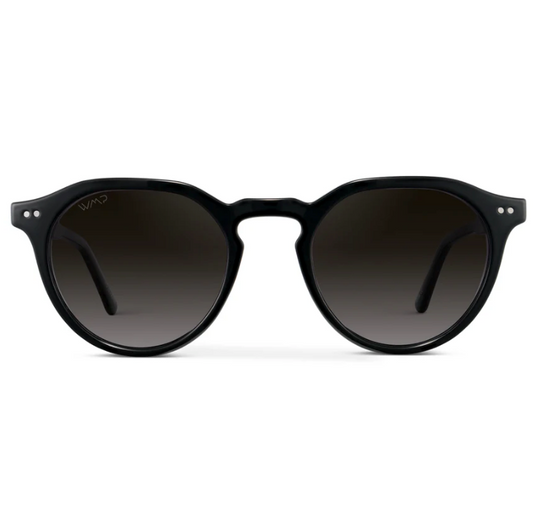 WMP Ralph Sunglasses -Black / Oak Brown Gradient Lens