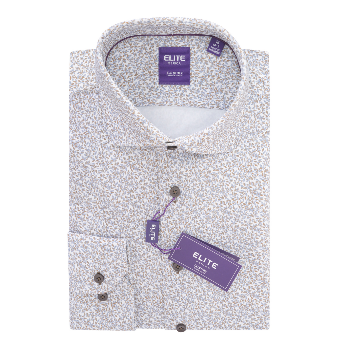 Serica Elite | Meadow Print | Brown