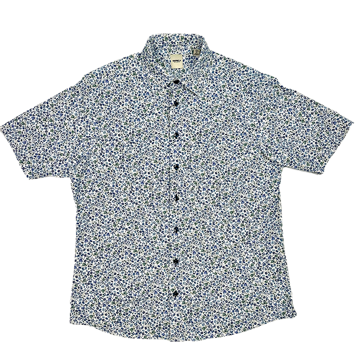 Serica Floral Sport Shirt - Blue