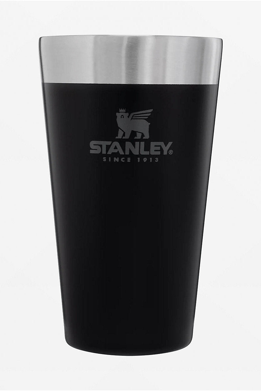 Classic Stay Chill Beer Pint - Black | 16 OZ - Roosters Supply Company