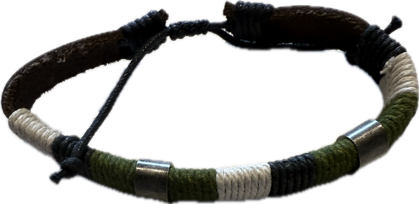 Gypsy Stacked Men's Bracelet - Forest Hike