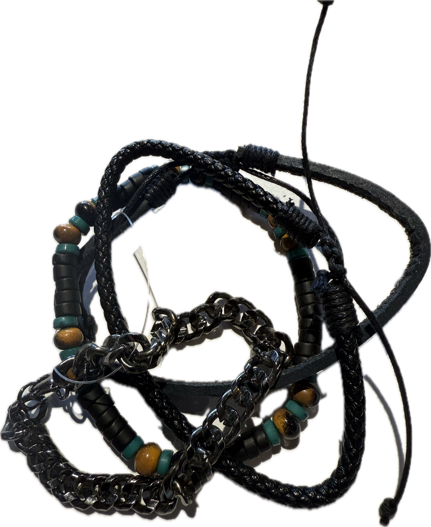 Gypsy Stacked Men's Bracelet - Hope of Topaz