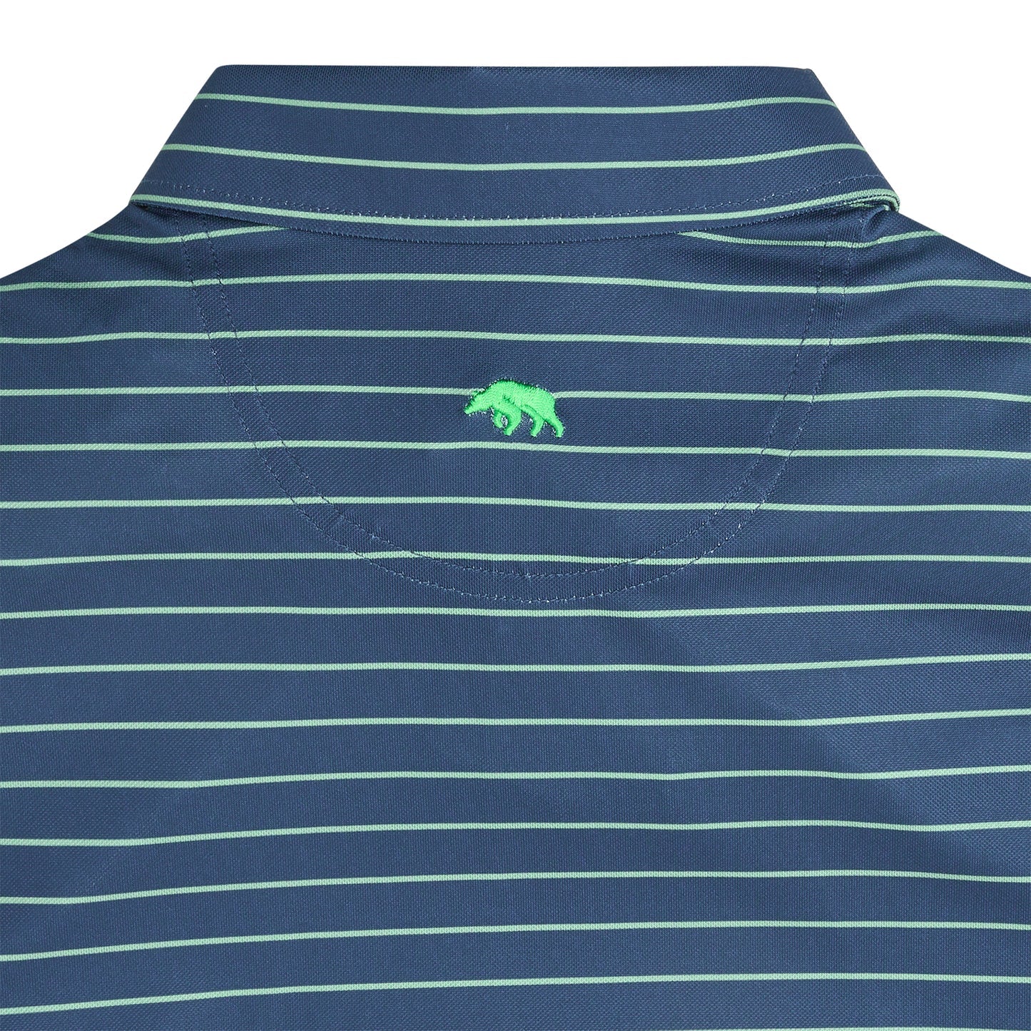 Onward Reserve Tourney Stripe Performance Pique Polo - Naval Academy