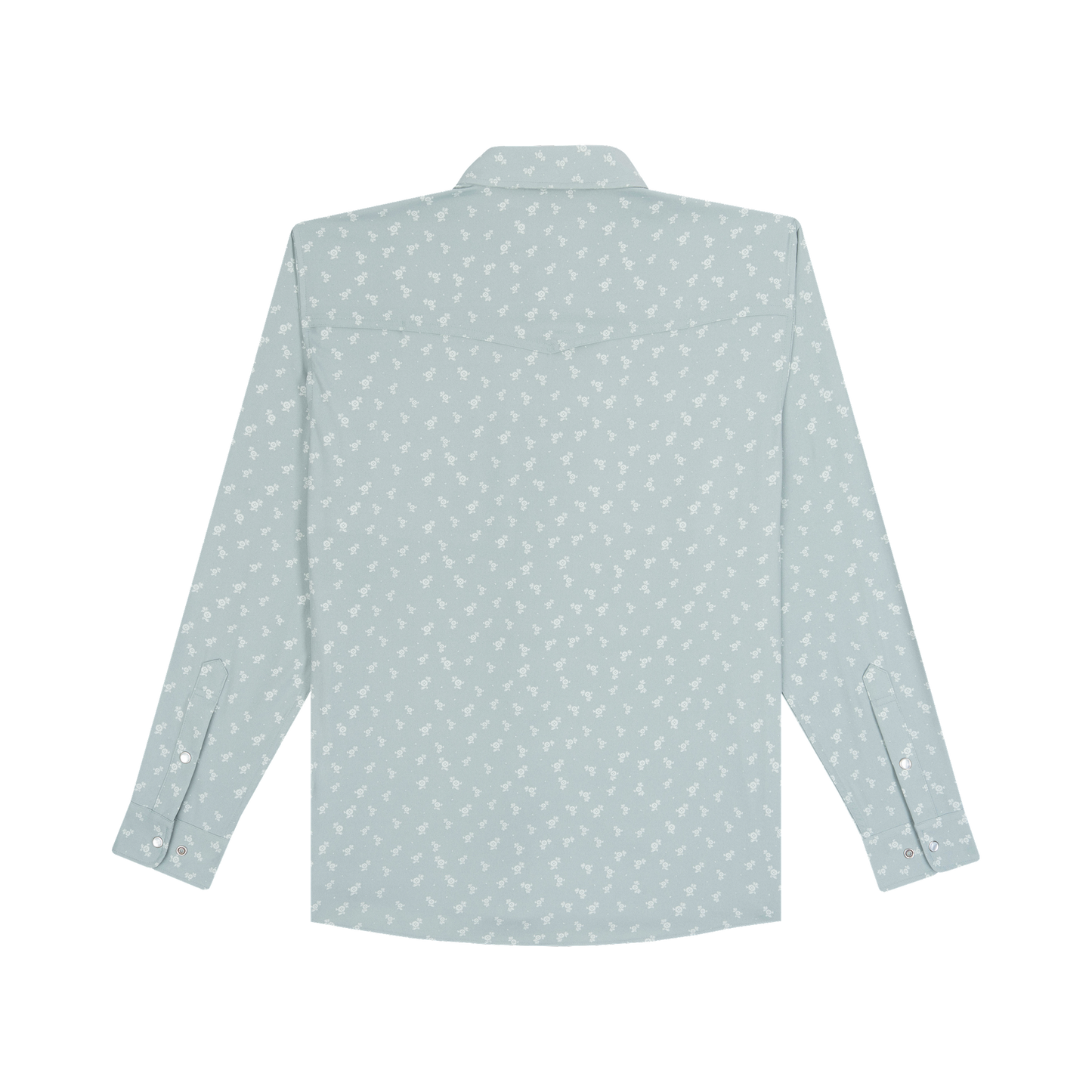 Poncho Outdoors | The St. Helens | Blue Yellowstone Flower Print