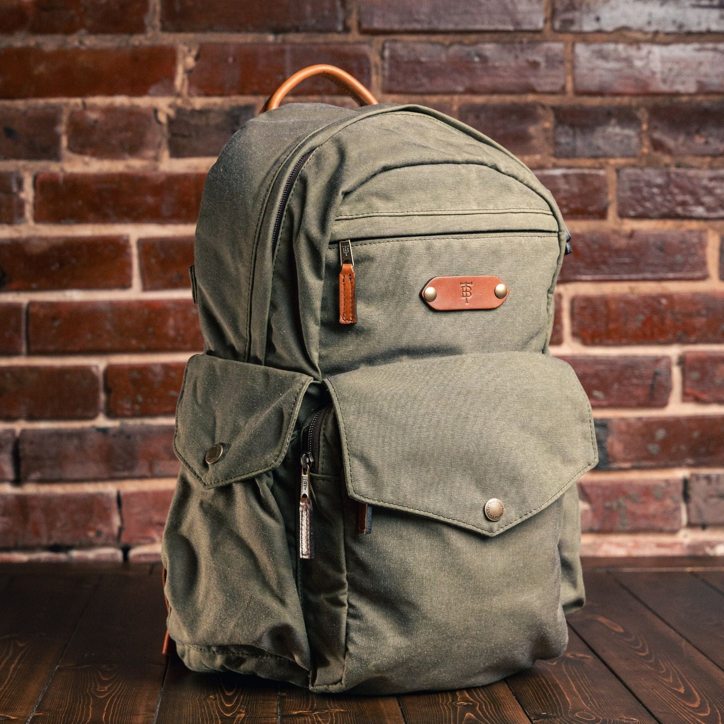 Tom Beckbe Canvas Backpack - Sawgrass