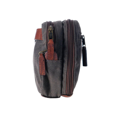 Tom Beckbe Canvas Toiletry Bag - Bark