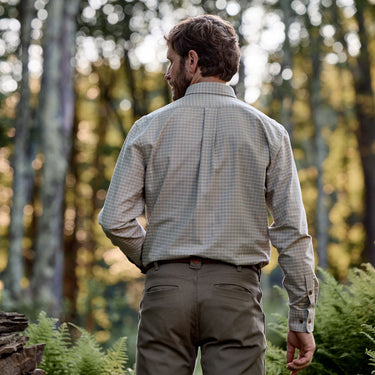 Tom Beckbe Culver Oxford Shirt - Beige Sky