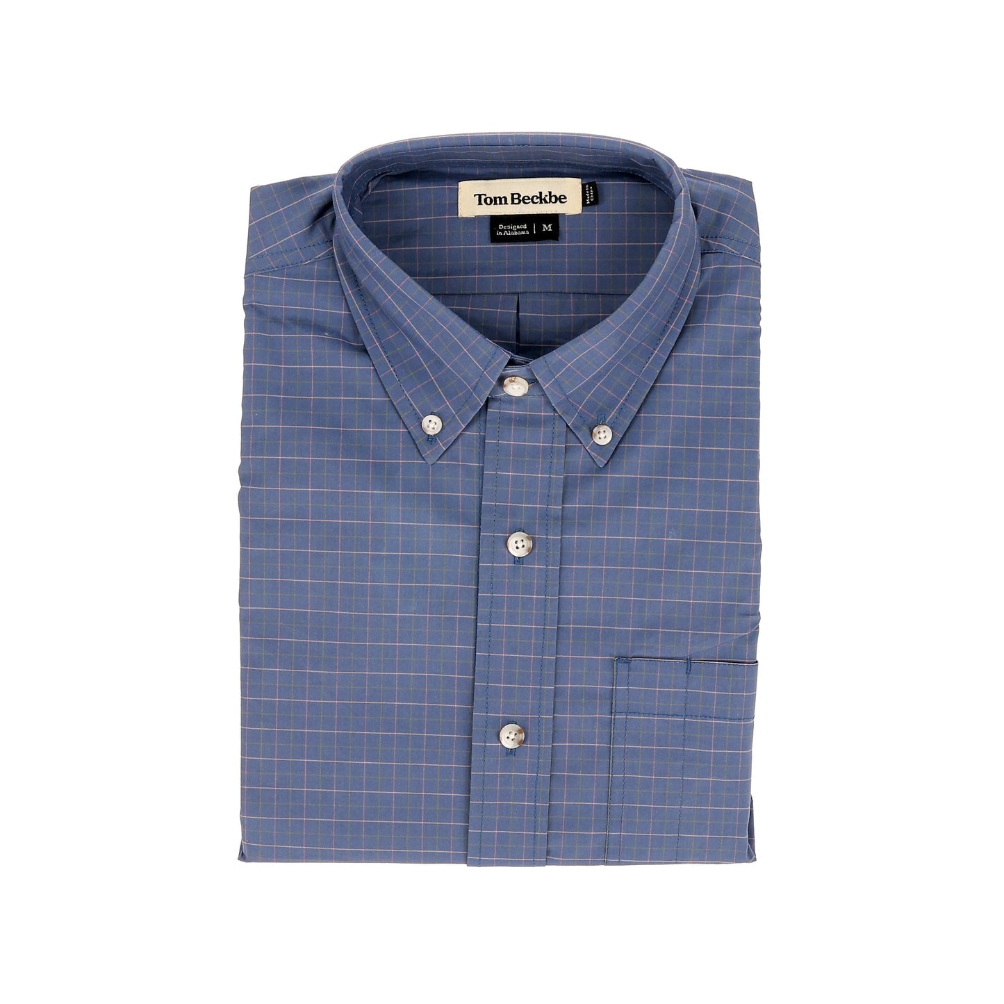 Tom Beckbe Powell Performance Sport Shirt - Slate Blue