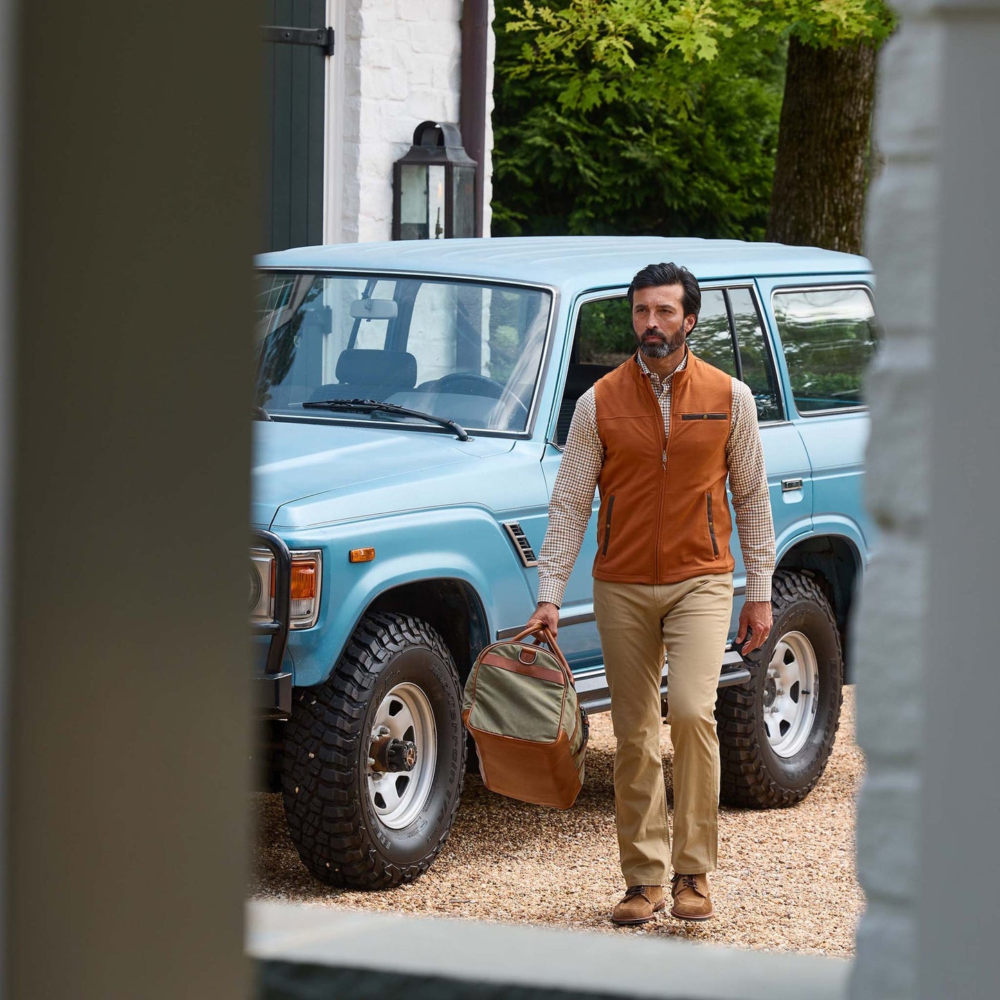 Tom Beckbe Tucker Fleece Vest - Clay