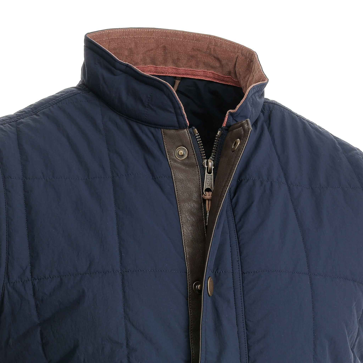 Tom Beckbe | Burgess Quilted Vest | Navy