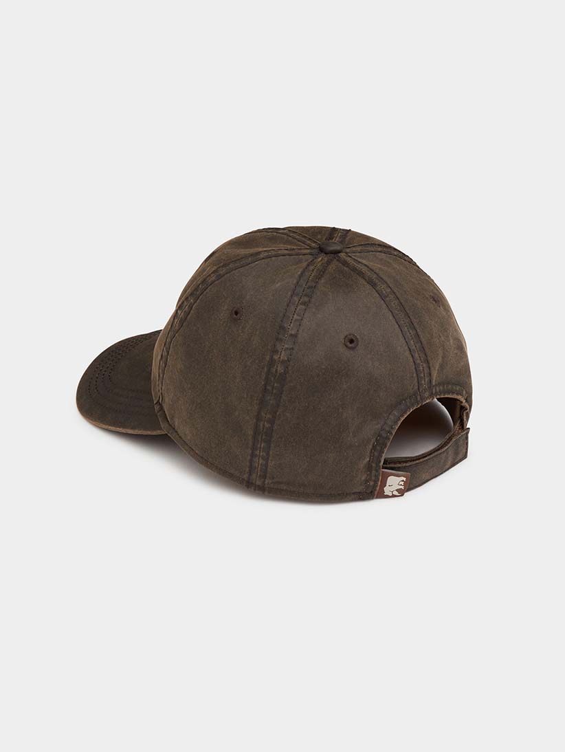 Normal Brand Waxed Canvas Hat - Brown