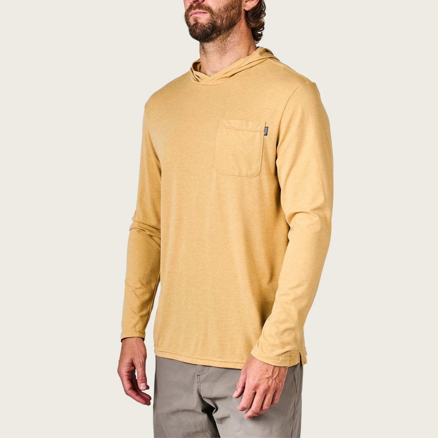 Marsh Buxton Tech Hoodie - Wheat Heather