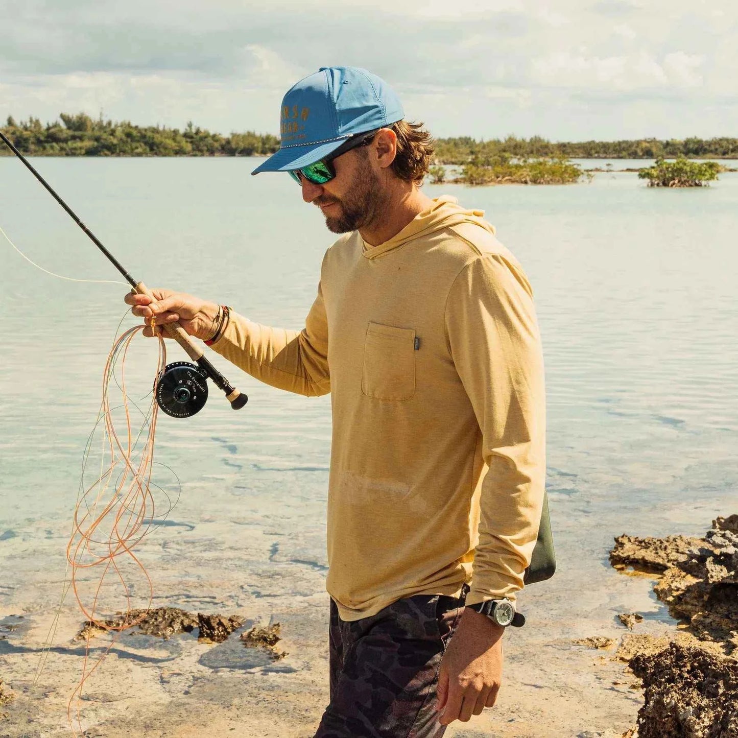 Marsh Buxton Tech Hoodie - Wheat Heather