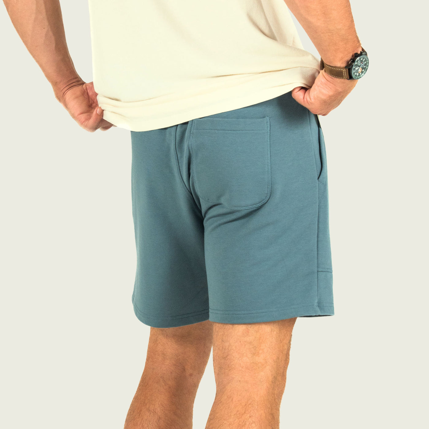 Marsh Fireside Fleece Sweatshorts - Goblin Blue