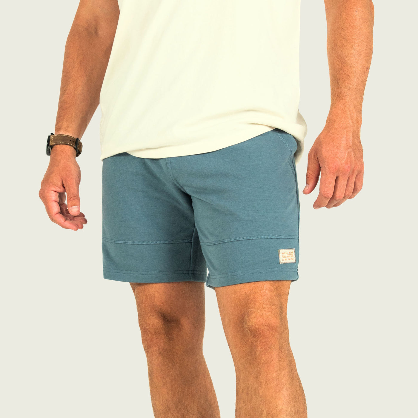 Marsh Fireside Fleece Sweatshorts - Goblin Blue