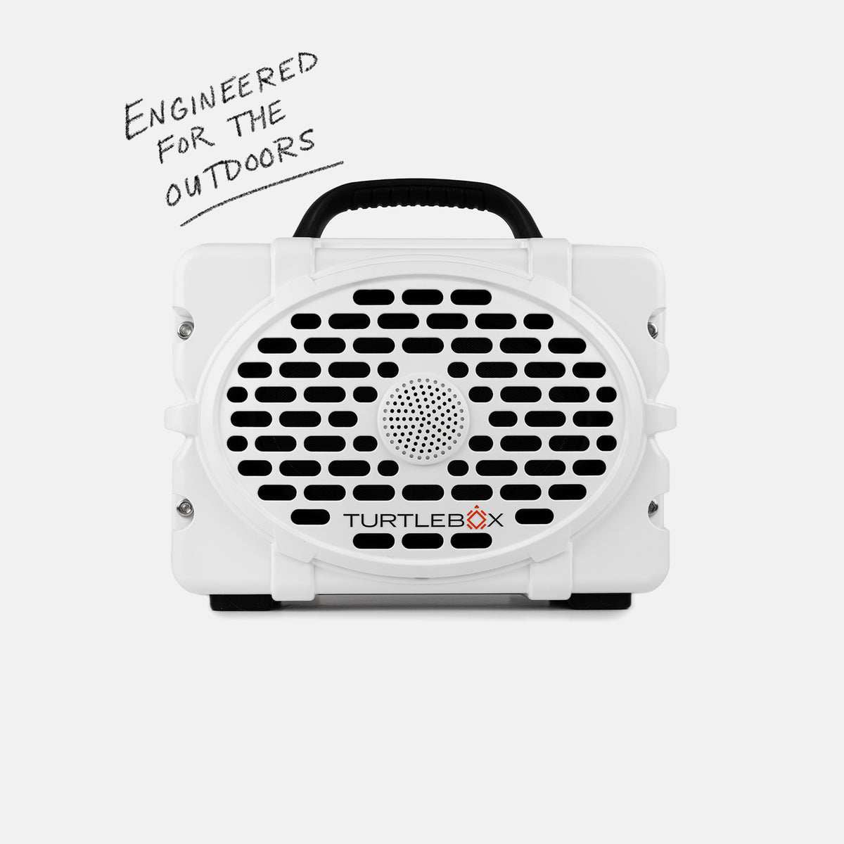 Turtlebox Original Speaker - White/Black