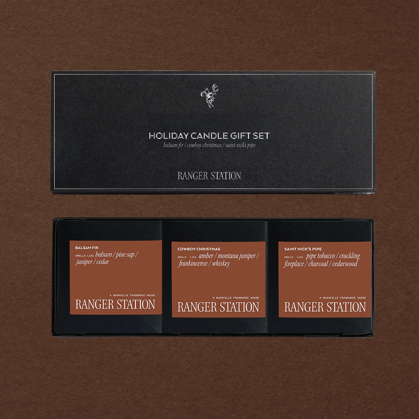 HOLIDAY STANDARD SIZE CANDLE GIFT SET