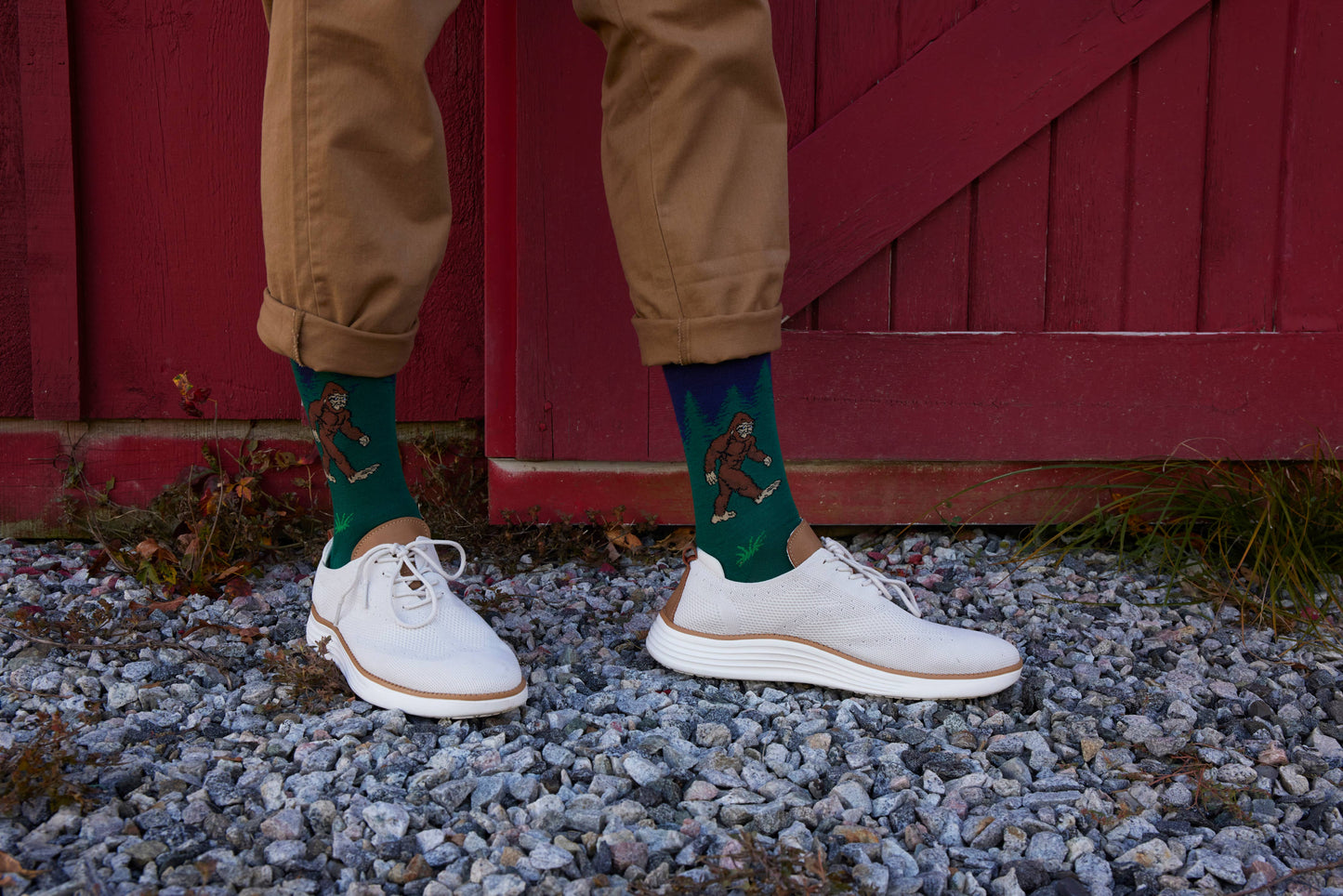 Bigfoot is Real Bamboo Blend Crew Socks