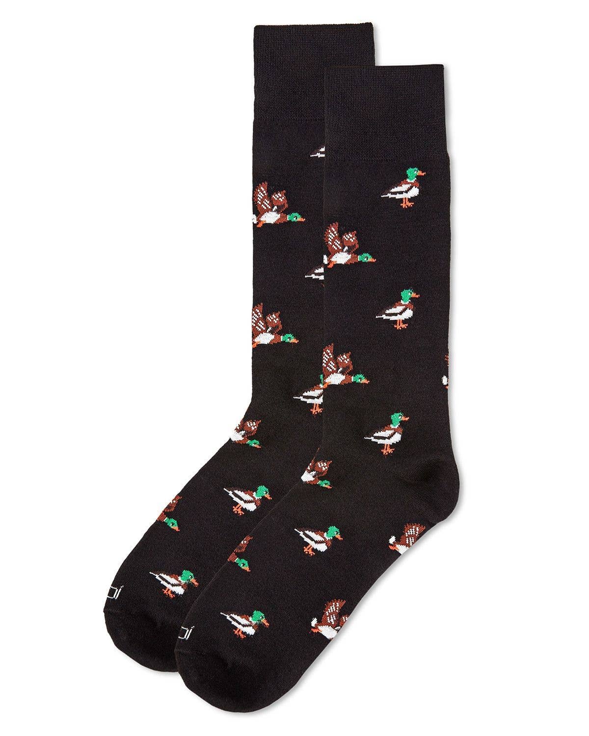 Mallard Duck Bamboo Blend Crew Socks