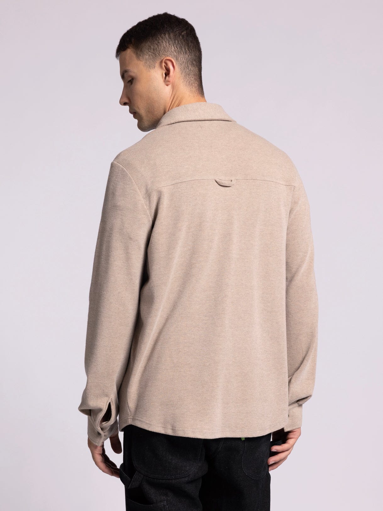 Thread & Supply Clark Shirt - Clove Heather