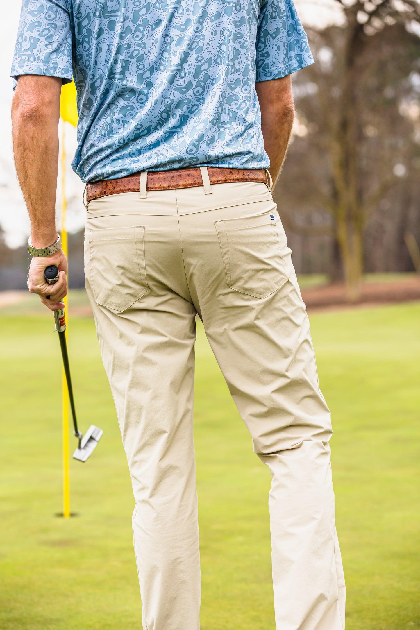 Onward Reserve Harris Performance Five Pocket Pants - Tan