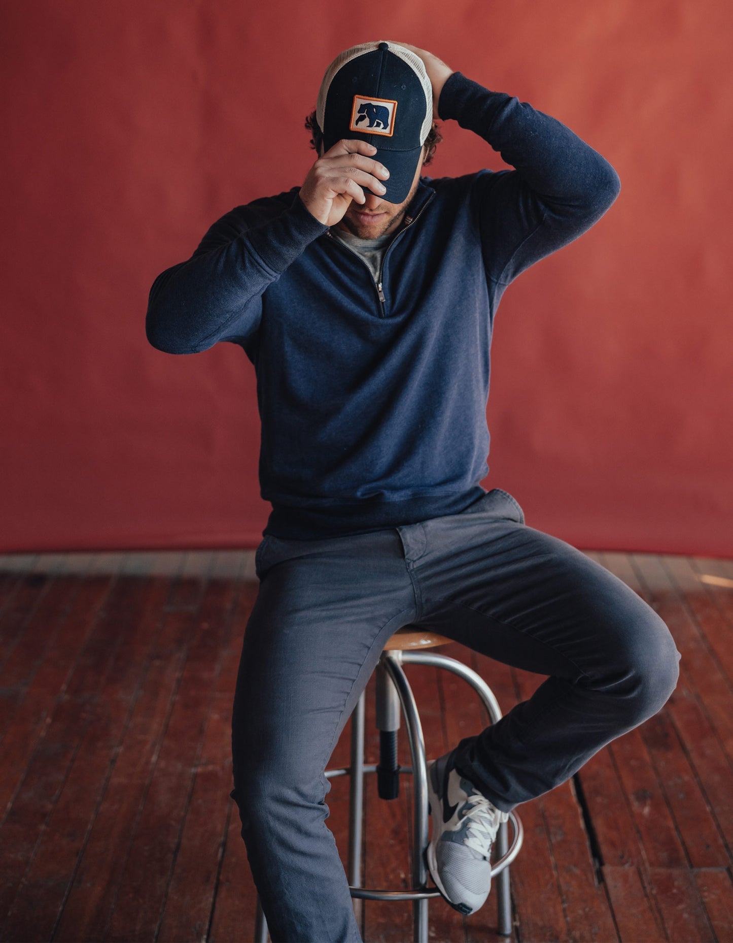 Normal Brand Dano Trucker Hat - Navy