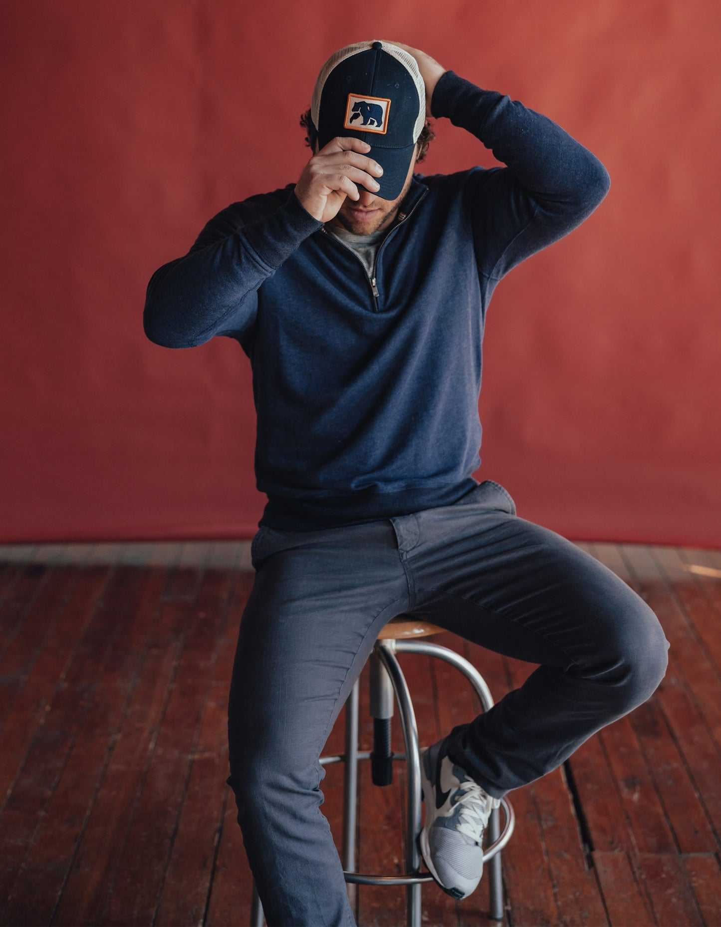 Normal Brand Dano Trucker Hat - Navy