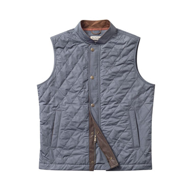 Tom Beckbe Loudoun Quilted Vest - BlueStone