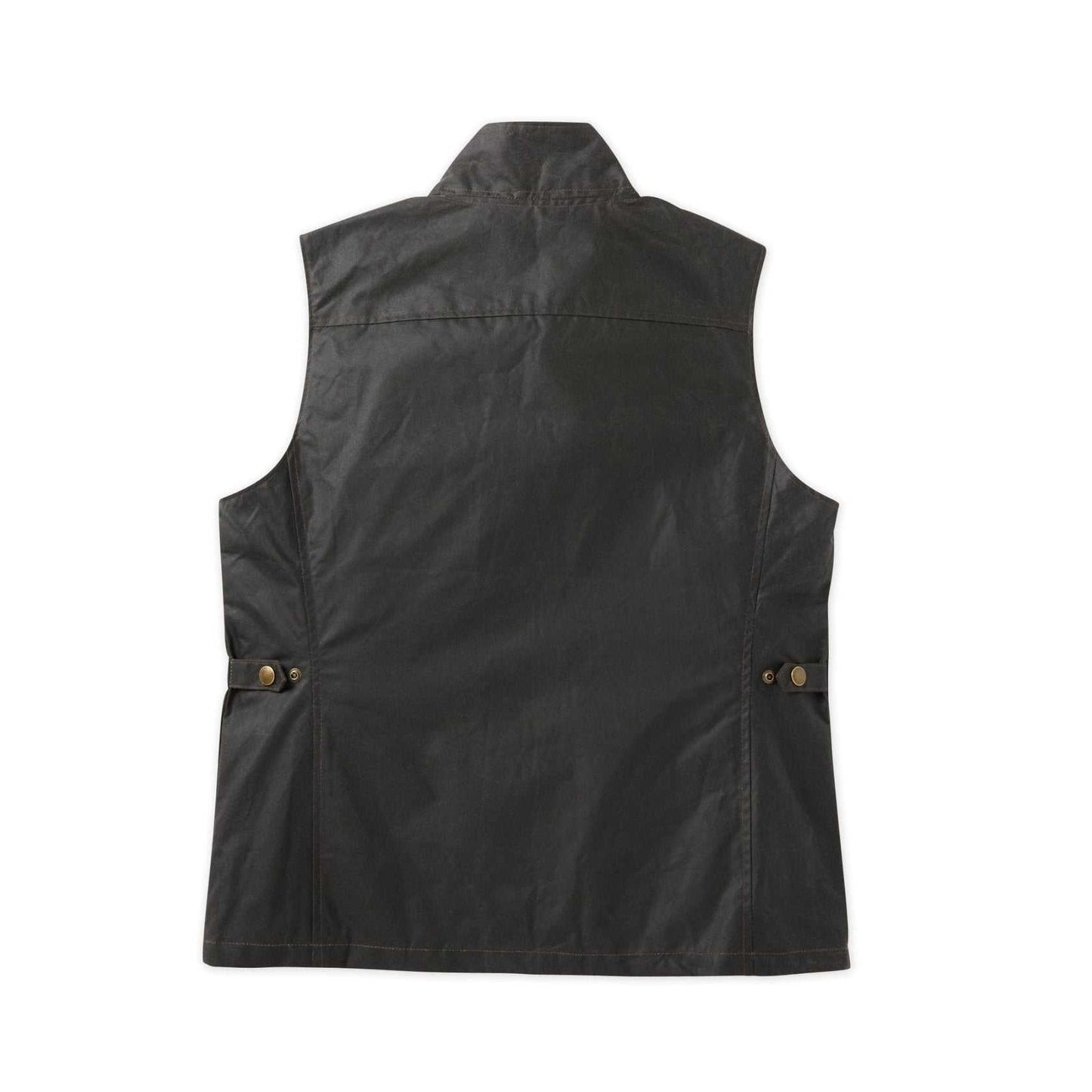 Tom Beckbe Kinsman Waxed Canvas Vest - Hardwood