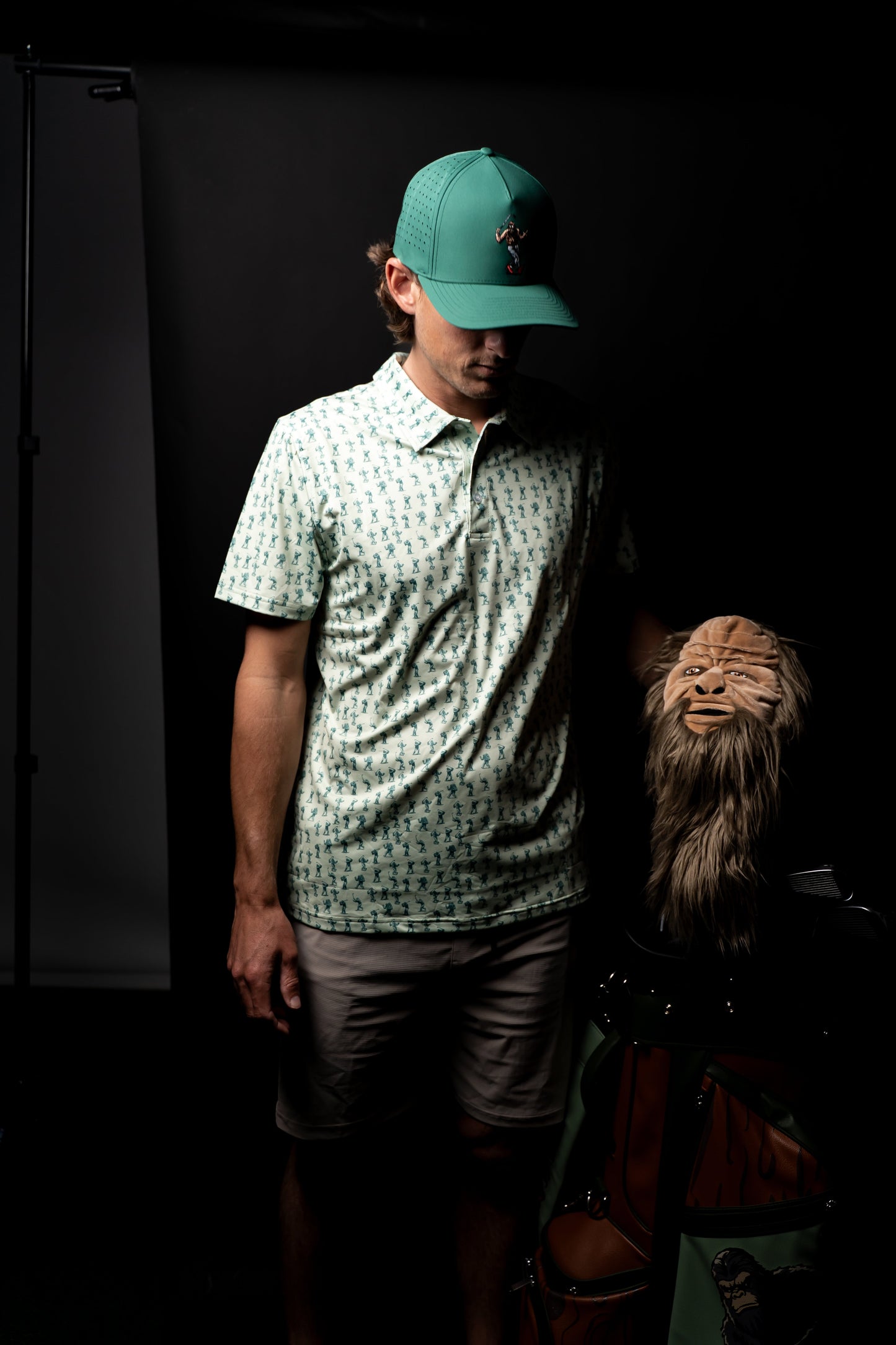 Shankit Golf | Sasquatch Polo | Green