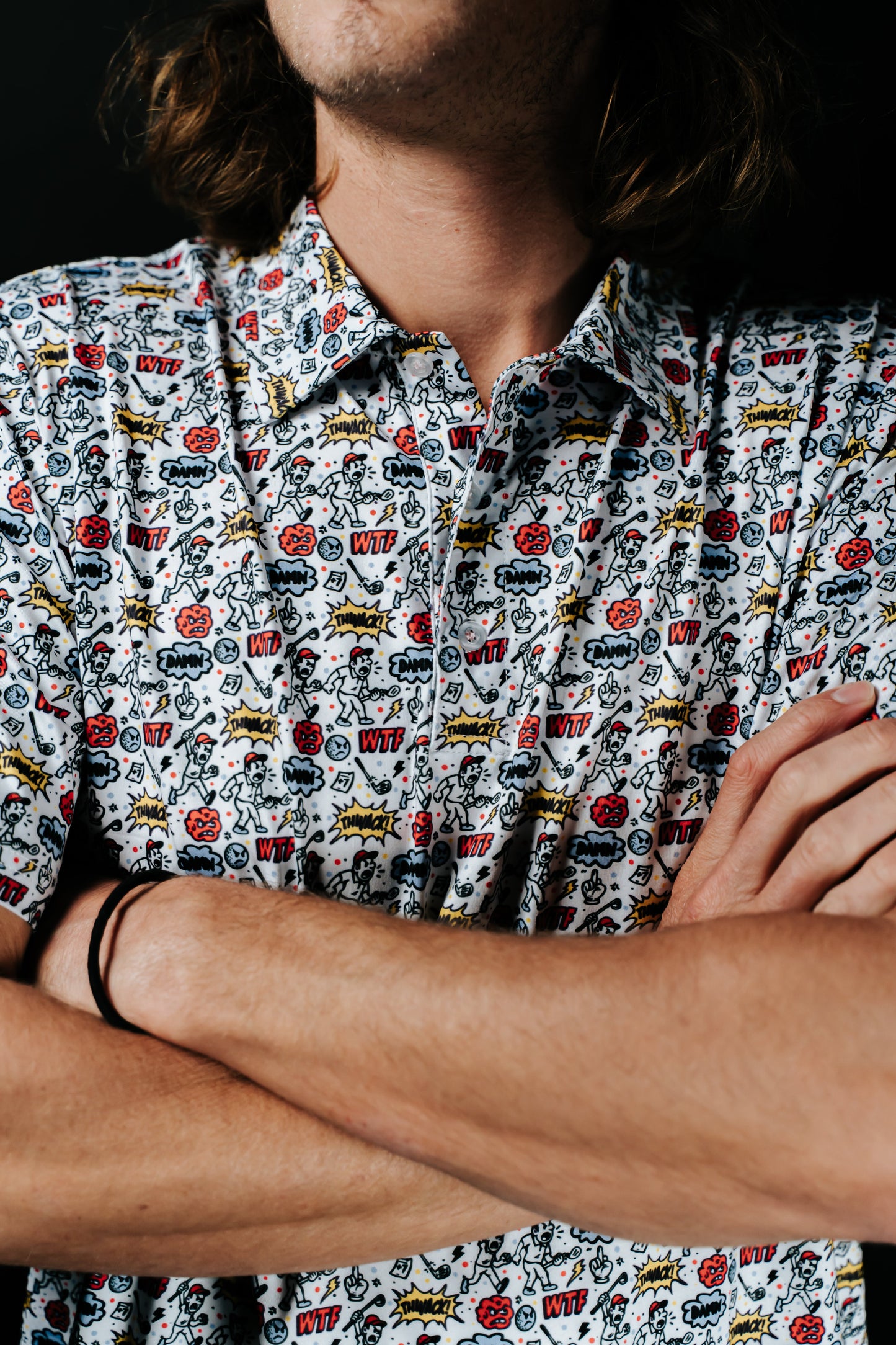 Shankit Golf | Angry Golfer Polo
