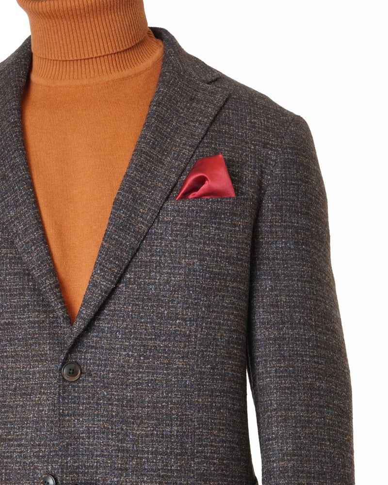 Giles & Jasper Luxe Collection | Brown Multi Boucle Sport Coat | Brown