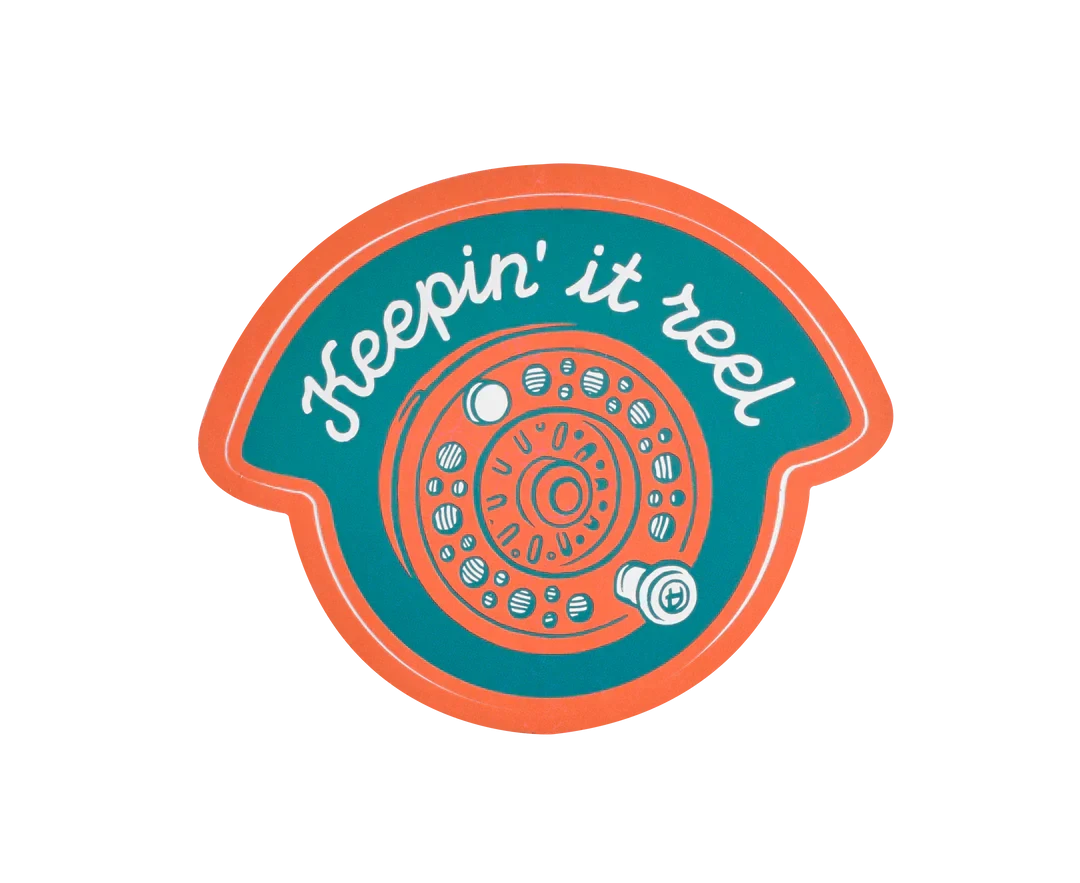 Sendero Keepin' It Reel Sticker