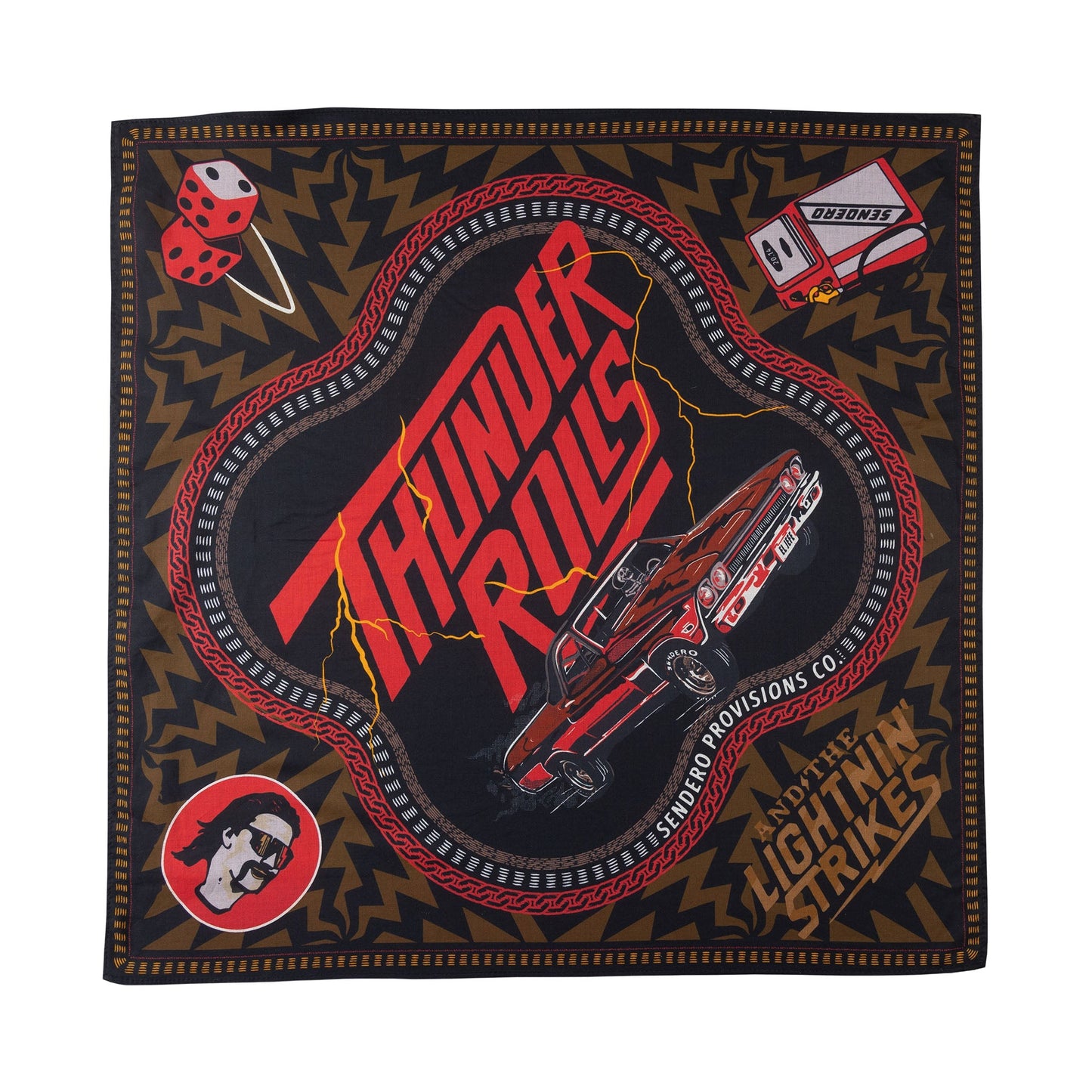Sendero Thunder Rolls Bandana