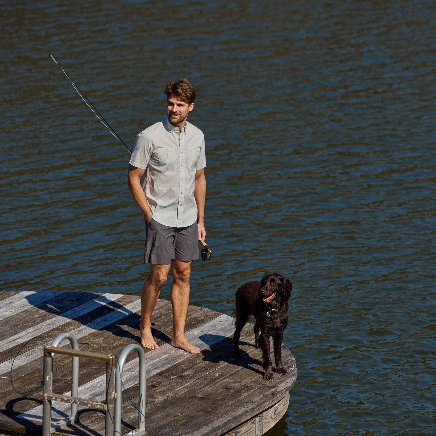 Tom Beckbe Tidewater Shirt- Pale Mint