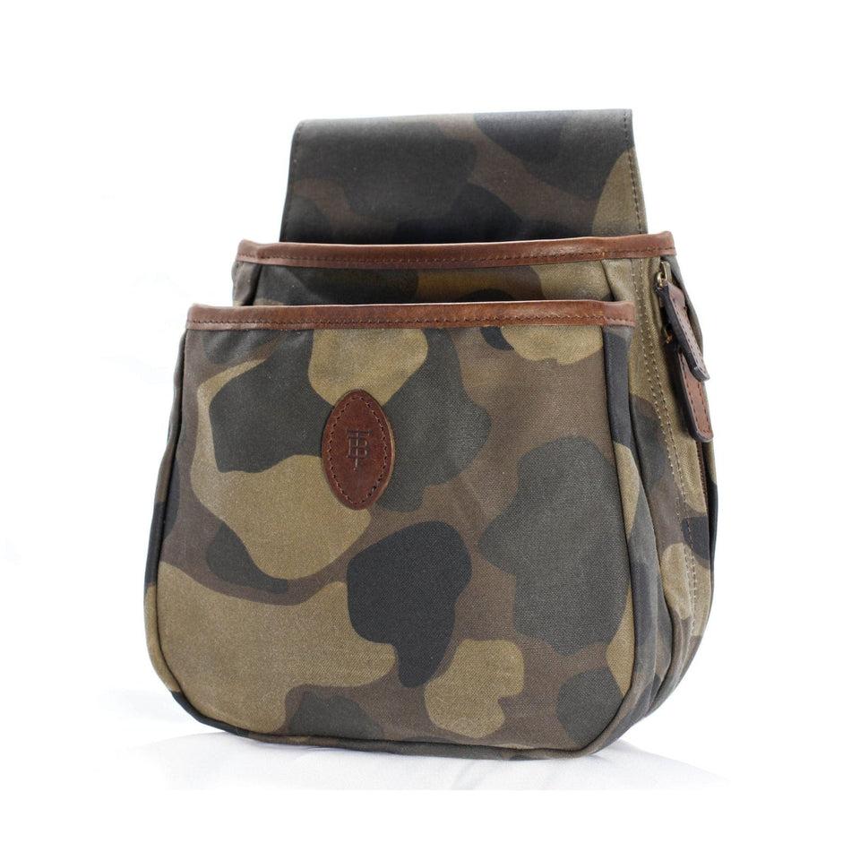 Tom Beckbe Camo Canvas Bag for Shotgun Shells Durable and