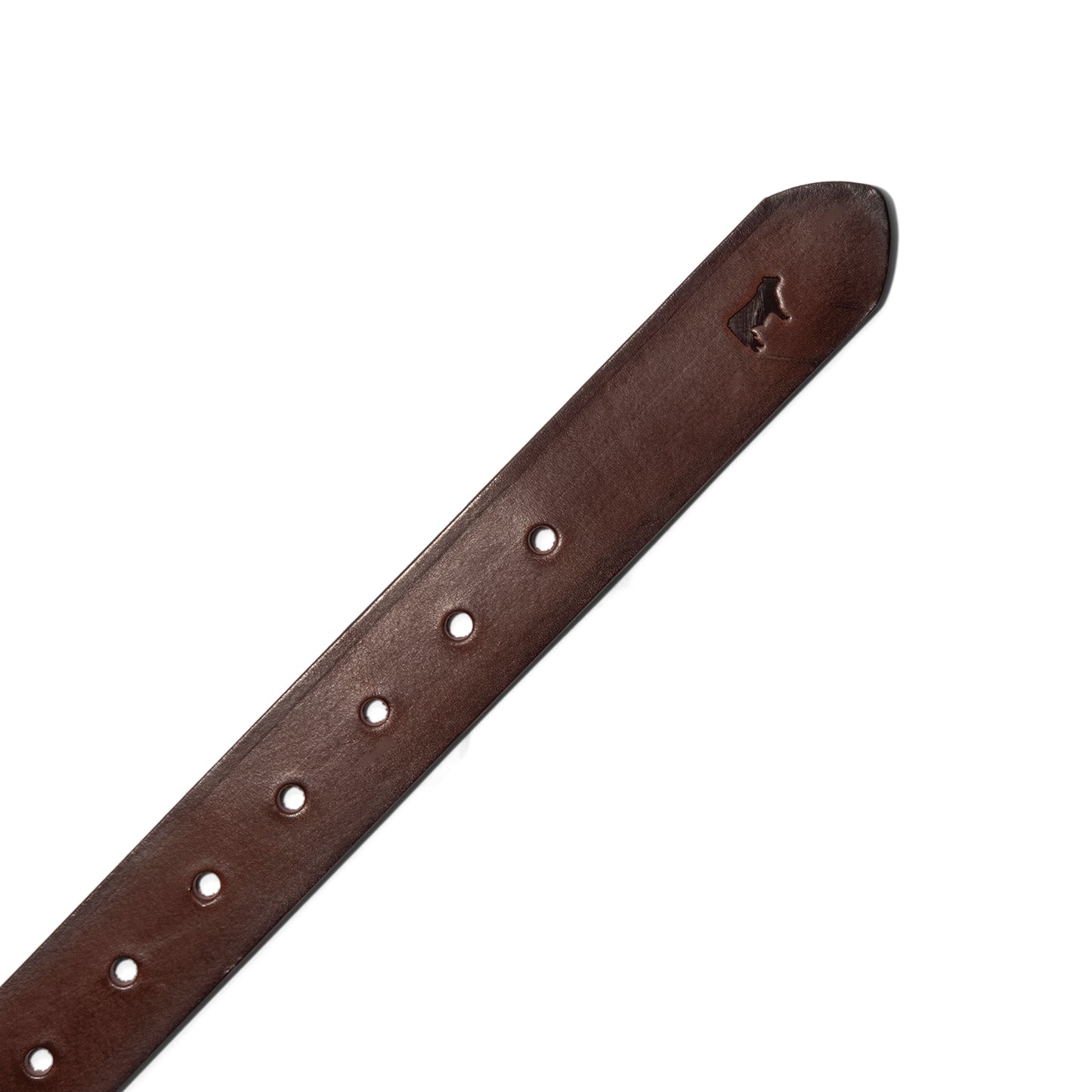 Will Leather Goods Saddle Belt - Dark Brown