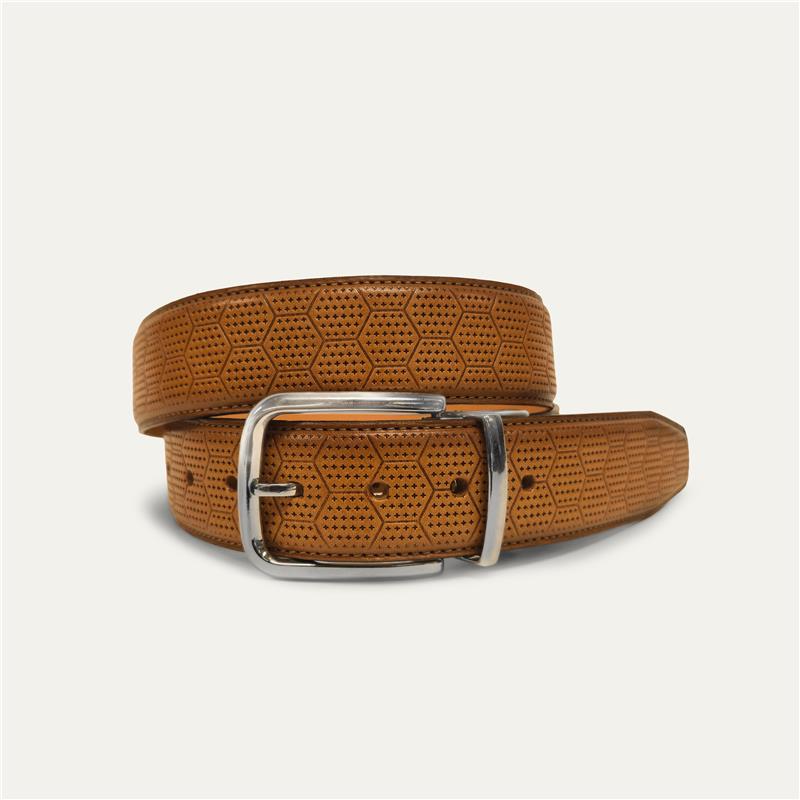 Will Leather Goods Hexagon Belt - Tan