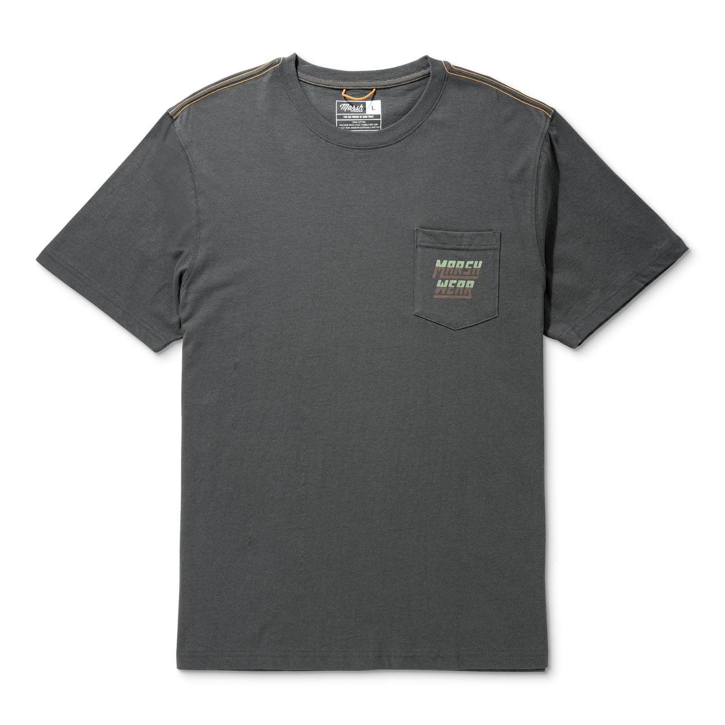 Marsh Wear | Text Tee | Ash
