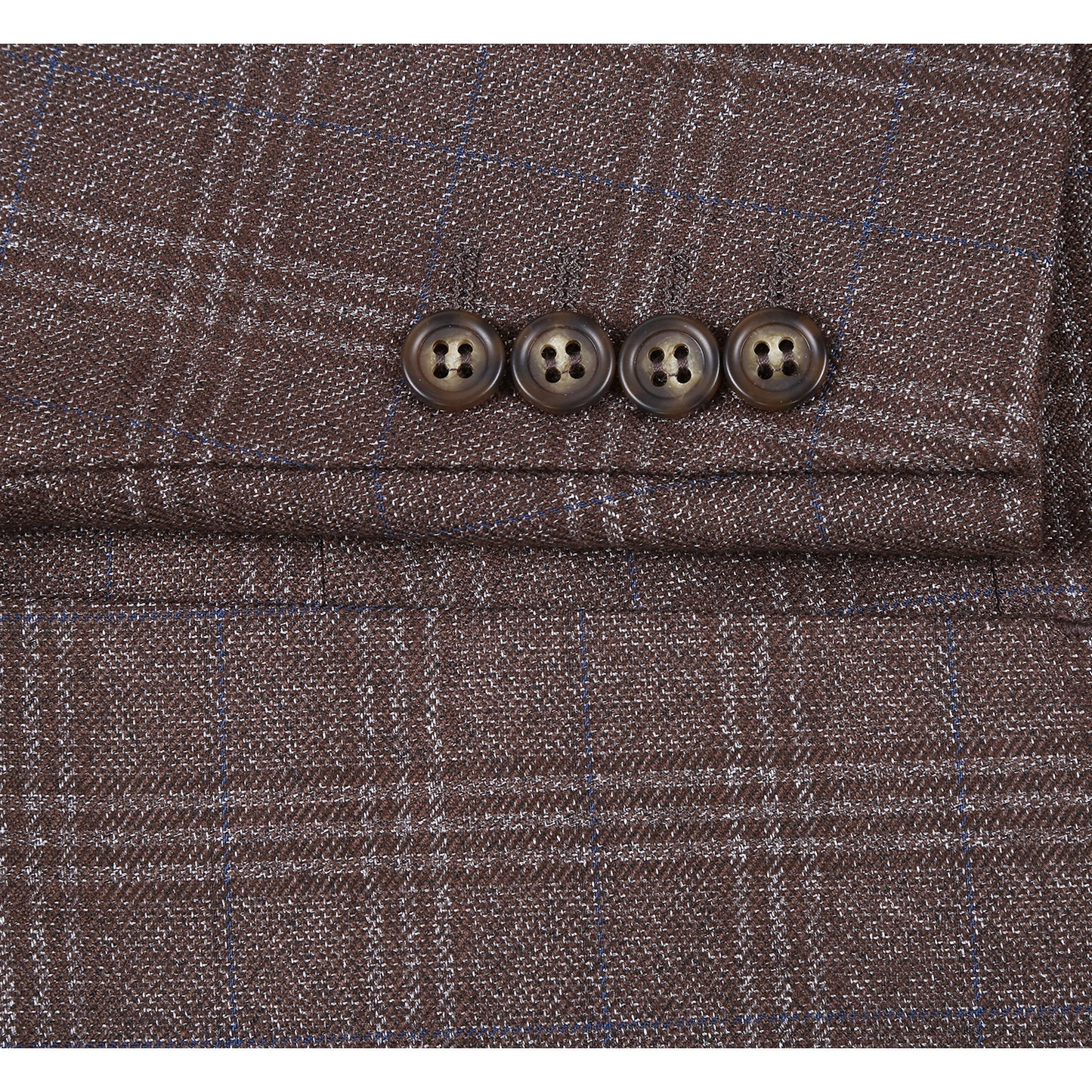 Renoir Slim Fit Sport Coat with Removable Bib - Brown