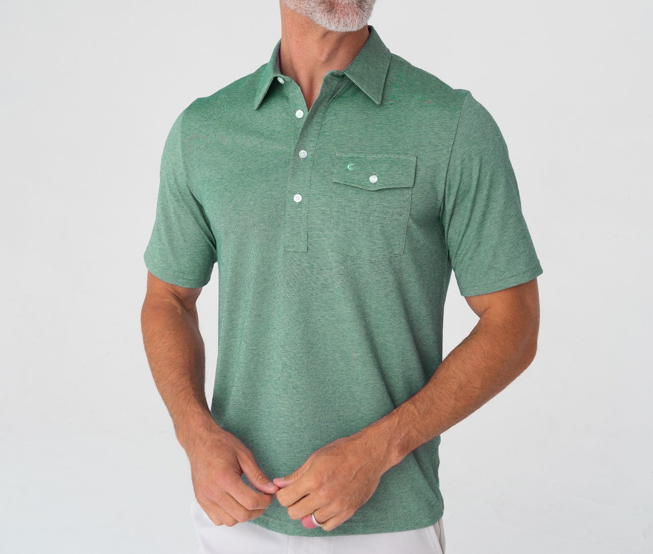 Criquet Performance Players Shirt - Laguna