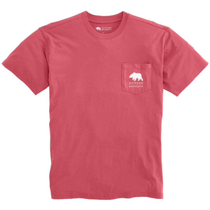 Onward Reserve Old Glory T-Shirt - Washed Red