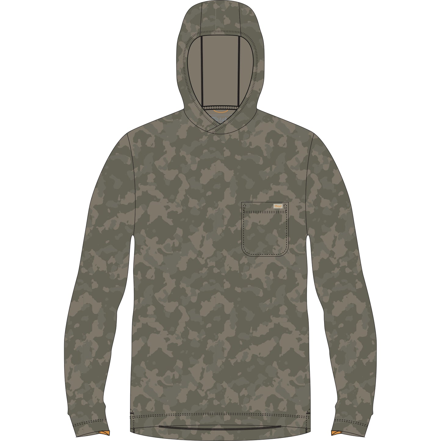 Marsh | Buxton Hagood Hoodie | Fossil Foxhole Camo