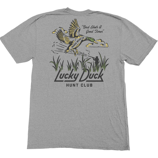 Marsh Lucky Duck Tee - Steel Heather