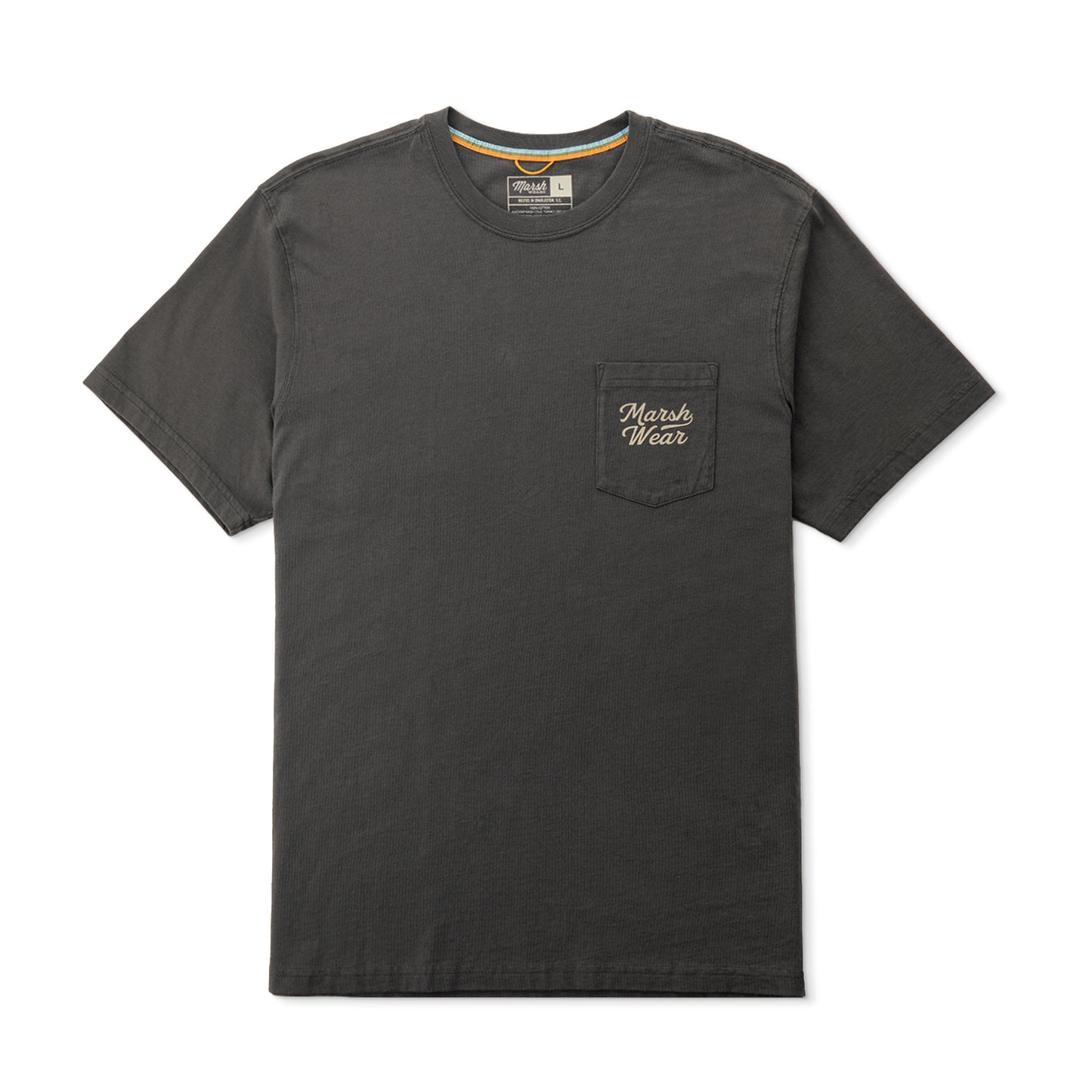 Marsh Roadside Camo Tee- Ash