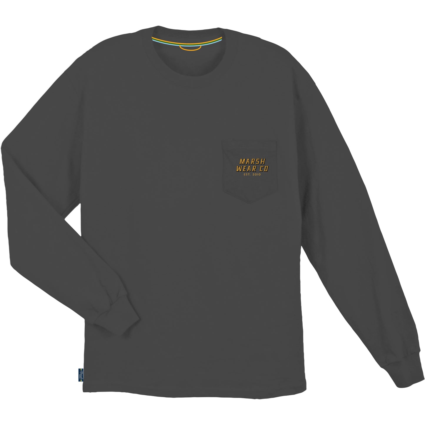 Marsh Pursuit Long Sleeve Tee- Ash