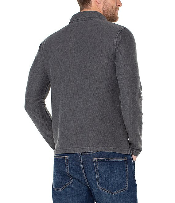 Liverpool Los Angeles Long Sleeve Polo - Black